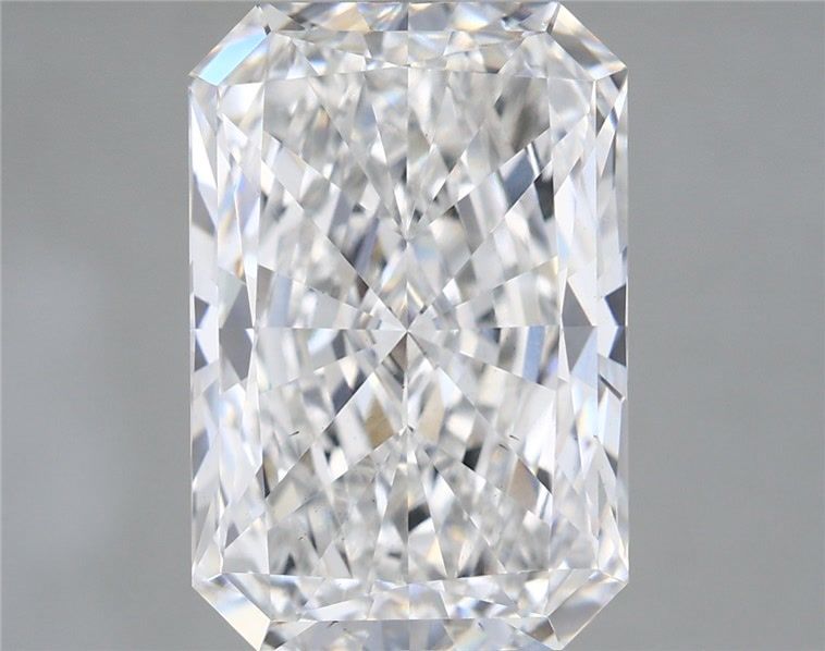 7.10 Carat Radiant Shaped, Excellent Cut, E Color, VS2 Clarity, IGI Certified Lab Grown Diamond