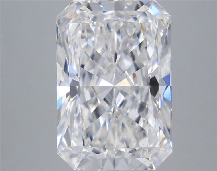 5.17 Carat Radiant Shaped, Ideal Cut, E Color, VS2 Clarity, IGI Certified Lab Grown Diamond