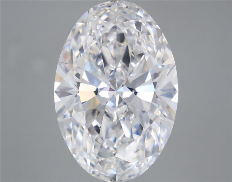 5.59 Carat Oval Shaped, Ideal Cut, E Color, VS1 Clarity, IGI Certified Lab Grown Diamond