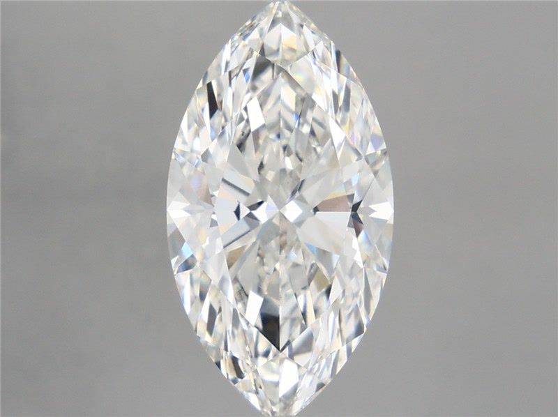 5.12 Carat Marquise Shaped, Ideal Cut, F Color, VVS2 Clarity, IGI Certified Lab Grown Diamond