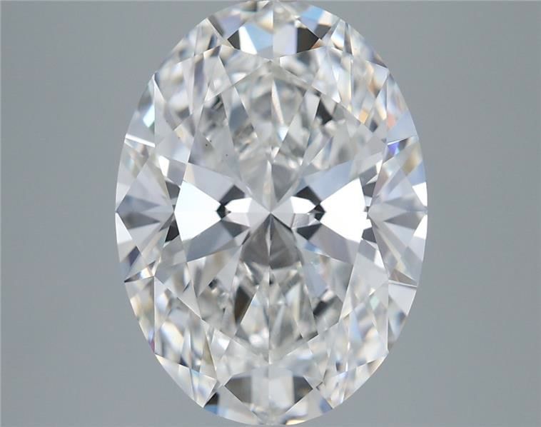 5.55 Carat Oval Shaped, Ideal Cut, E Color, VS1 Clarity, IGI Certified Lab Grown Diamond