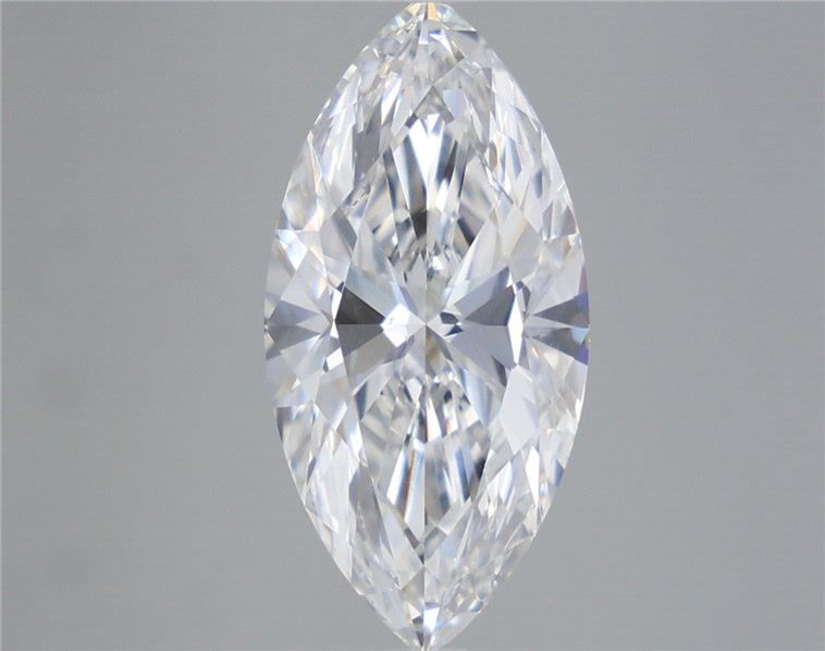 5.07 Carat Marquise Shaped, Ideal Cut, F Color, VVS2 Clarity, IGI Certified Lab Grown Diamond