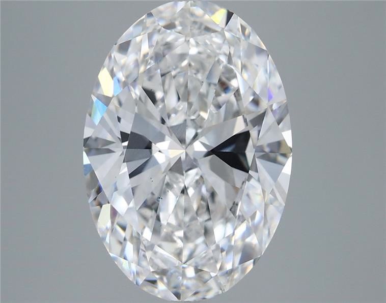 5.56 Carat Oval Shaped, Ideal Cut, E Color, VS1 Clarity, IGI Certified Lab Grown Diamond