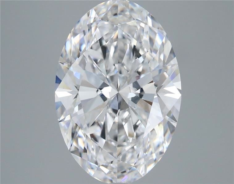 5.57 Carat Oval Shaped, Ideal Cut, E Color, VS1 Clarity, IGI Certified Lab Grown Diamond