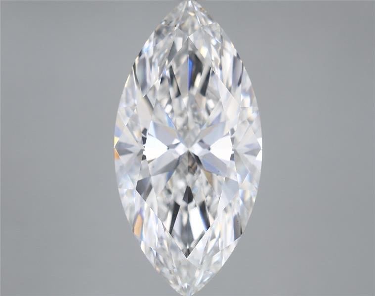 5.09 Carat Marquise Shaped, Ideal Cut, E Color, VS2 Clarity, IGI Certified Lab Grown Diamond