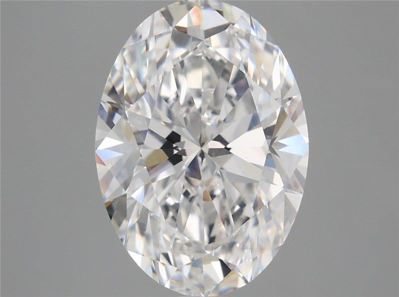 5.52 Carat Oval Shaped, Ideal Cut, D Color, VS1 Clarity, IGI Certified Lab Grown Diamond