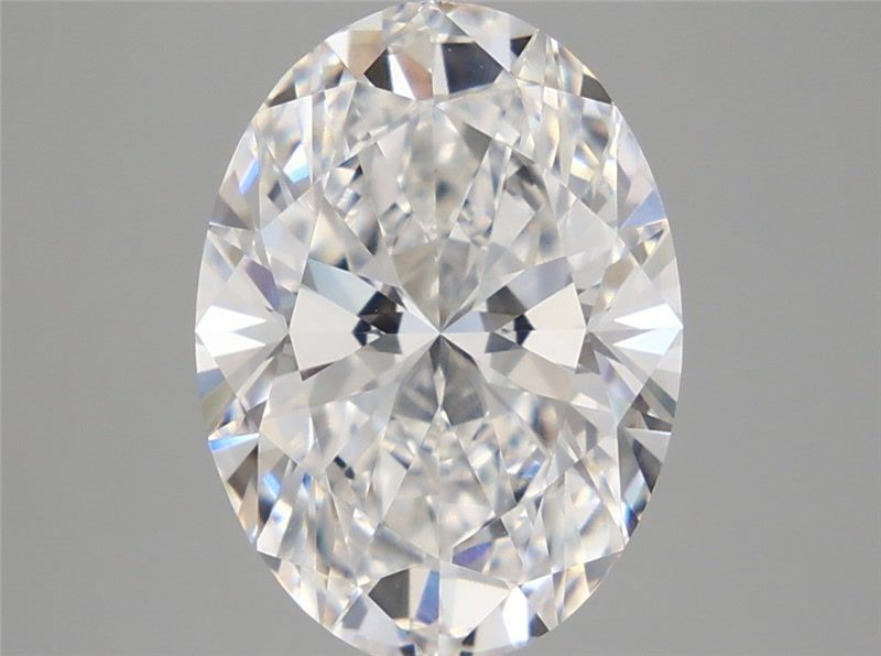 5.59 Carat Oval Shaped, Ideal Cut, E Color, VVS2 Clarity, IGI Certified Lab Grown Diamond