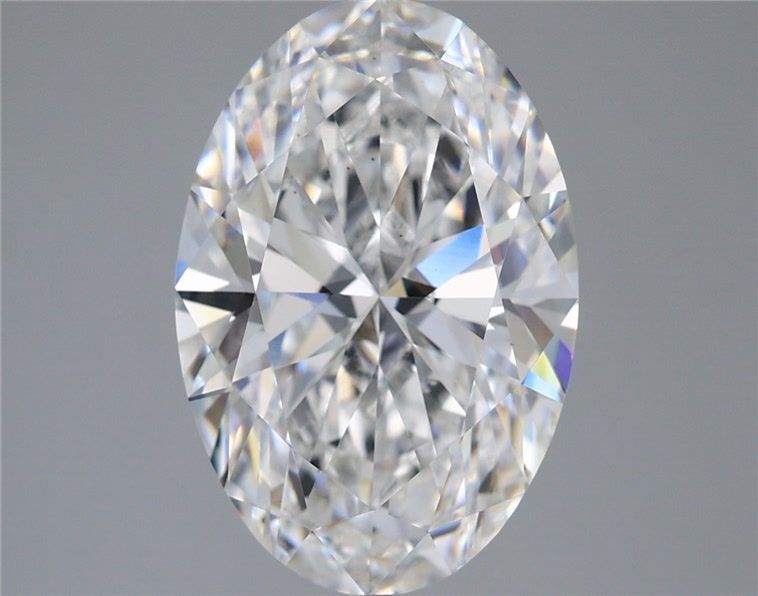 5.57 Carat Oval Shaped, Ideal Cut, F Color, VS1 Clarity, IGI Certified Lab Grown Diamond