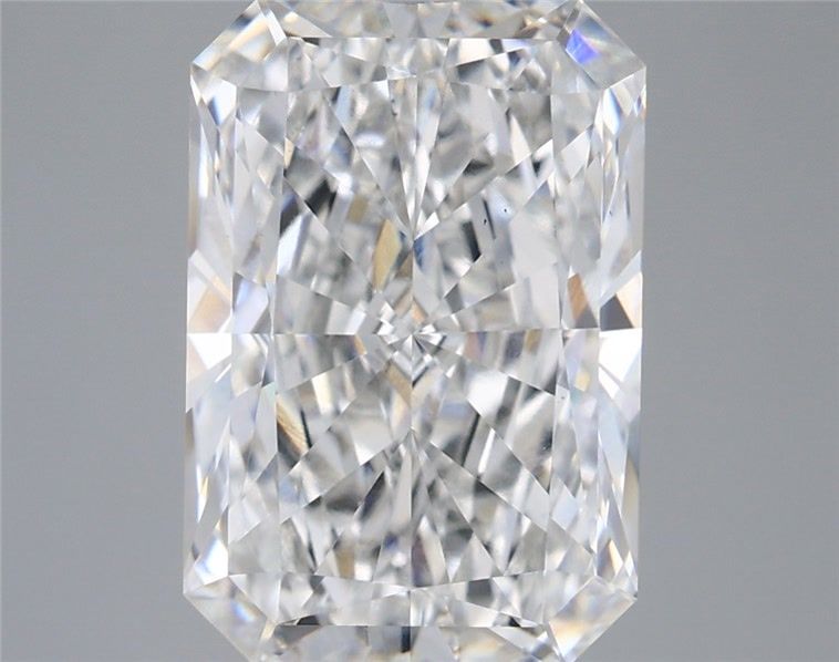 5.10 Carat Radiant Shaped, Ideal Cut, E Color, VS1 Clarity, IGI Certified Lab Grown Diamond