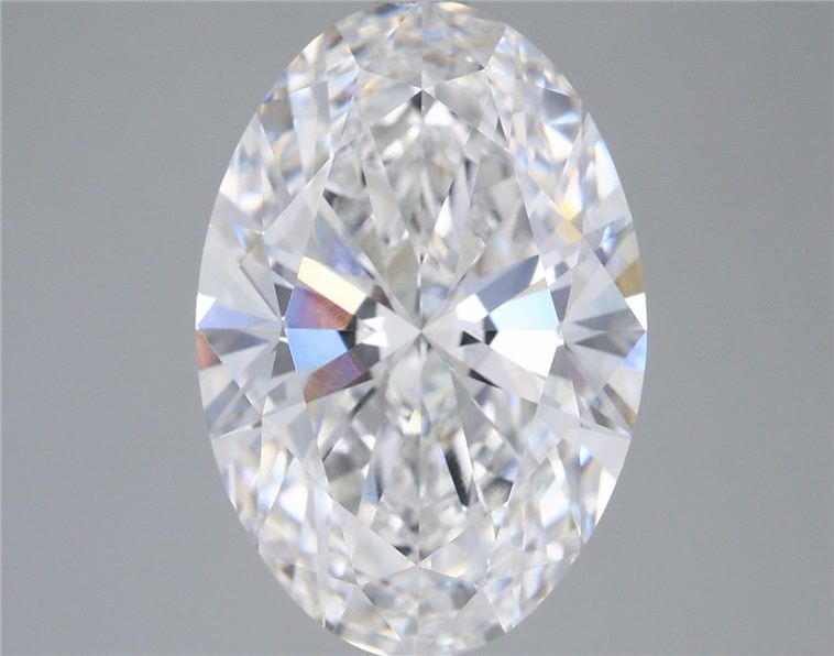 5.55 Carat Oval Shaped, Ideal Cut, E Color, VVS2 Clarity, IGI Certified Lab Grown Diamond