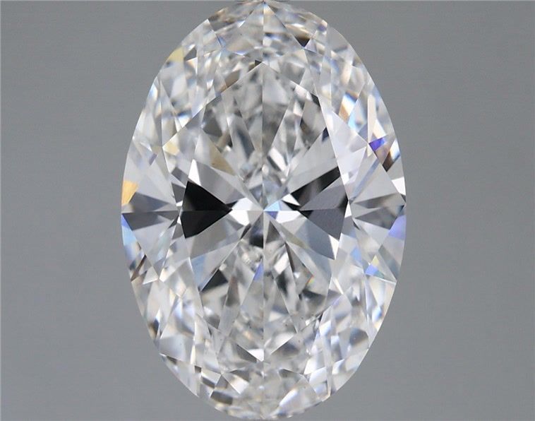 5.59 Carat Oval Shaped, Ideal Cut, E Color, VS1 Clarity, IGI Certified Lab Grown Diamond
