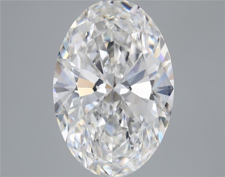 5.44 Carat Oval Shaped, Ideal Cut, F Color, VS1 Clarity, IGI Certified Lab Grown Diamond