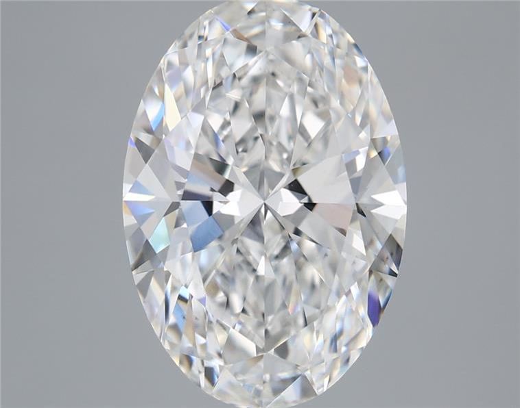 5.57 Carat Oval Shaped, Ideal Cut, E Color, VS1 Clarity, IGI Certified Lab Grown Diamond