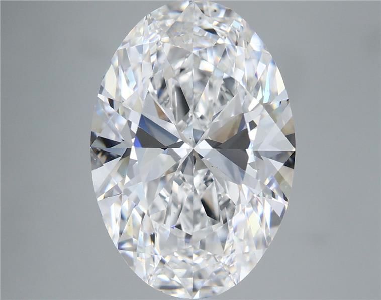 5.54 Carat Oval Shaped, Ideal Cut, E Color, VS1 Clarity, IGI Certified Lab Grown Diamond