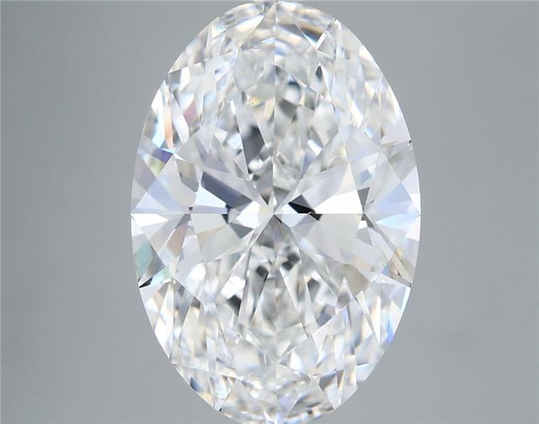 5.57 Carat Oval Shaped, Ideal Cut, E Color, VS1 Clarity, IGI Certified Lab Grown Diamond