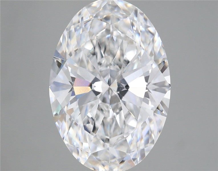 5.57 Carat Oval Shaped, Ideal Cut, E Color, VS1 Clarity, IGI Certified Lab Grown Diamond