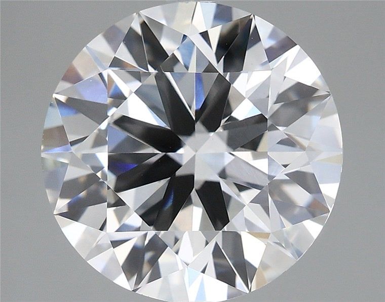 5.32 Carat Round Shaped, Ideal Cut, F Color, VS1 Clarity, IGI Certified Lab Grown Diamond