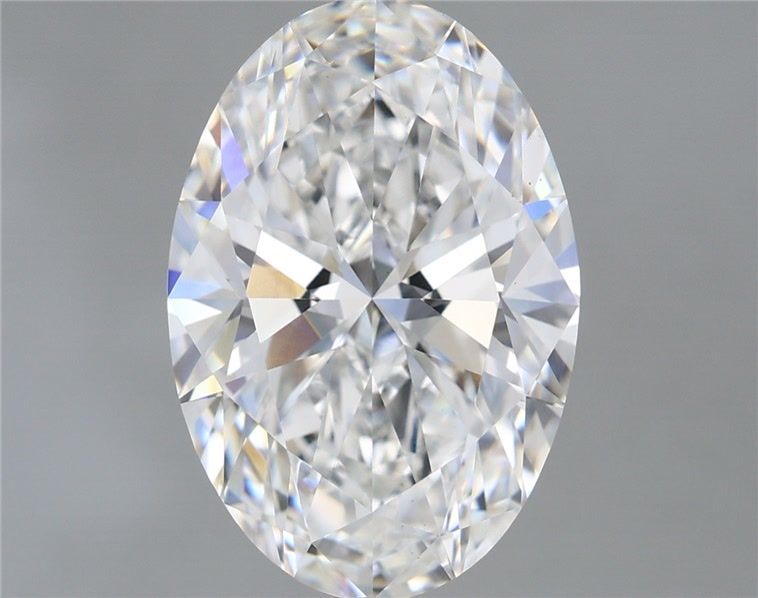 5.58 Carat Oval Shaped, Ideal Cut, F Color, VS1 Clarity, IGI Certified Lab Grown Diamond