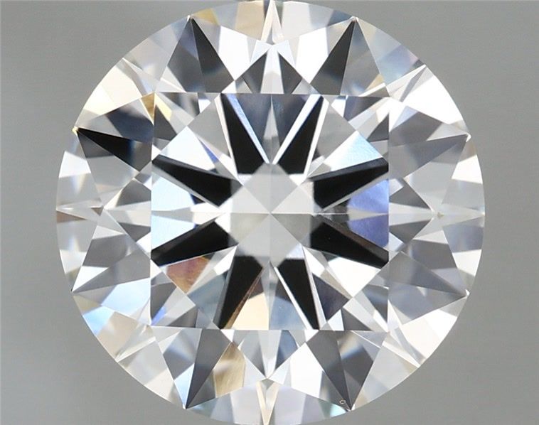 5.59 Carat Round Shaped, Excellent Cut, E Color, VVS2 Clarity, IGI Certified Lab Grown Diamond
