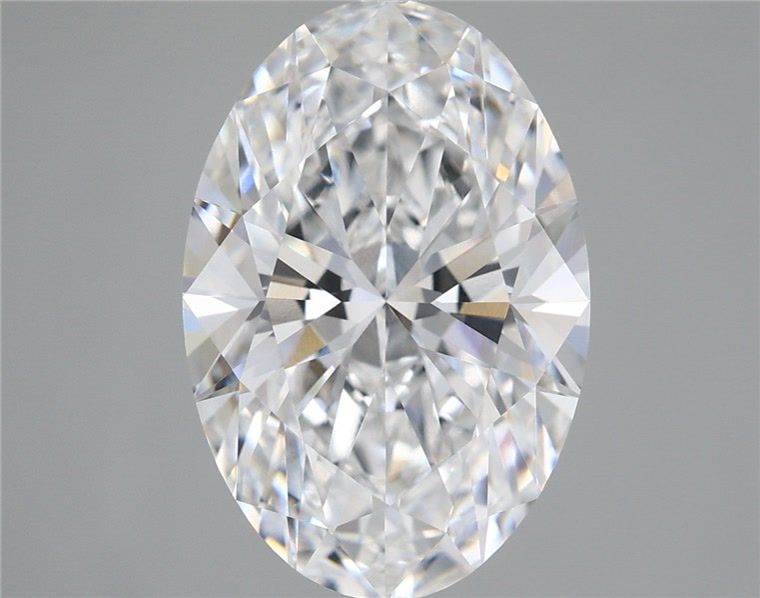 5.59 Carat Oval Shaped, Ideal Cut, D Color, VS1 Clarity, IGI Certified Lab Grown Diamond