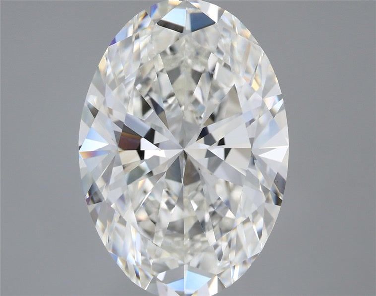 5.51 Carat Oval Shaped, Excellent Cut, F Color, VVS2 Clarity, IGI Certified Lab Grown Diamond