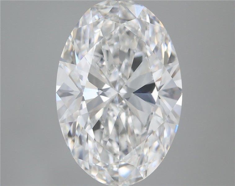 5.58 Carat Oval Shaped, Ideal Cut, E Color, VS1 Clarity, IGI Certified Lab Grown Diamond