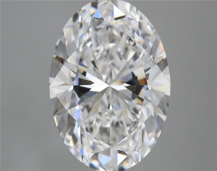 5.58 Carat Oval Shaped, Excellent Cut, E Color, VS1 Clarity, IGI Certified Lab Grown Diamond