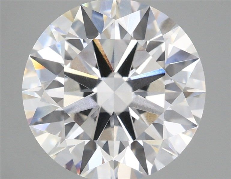 5.60 Carat Round Shaped, Ideal Cut, F Color, VVS2 Clarity, IGI Certified Lab Grown Diamond