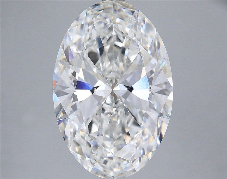 7.33 Carat Oval Shaped, Ideal Cut, F Color, VVS2 Clarity, IGI Certified Lab Grown Diamond