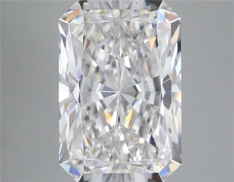 7.36 Carat Radiant Shaped, Ideal Cut, E Color, VVS2 Clarity, IGI Certified Lab Grown Diamond