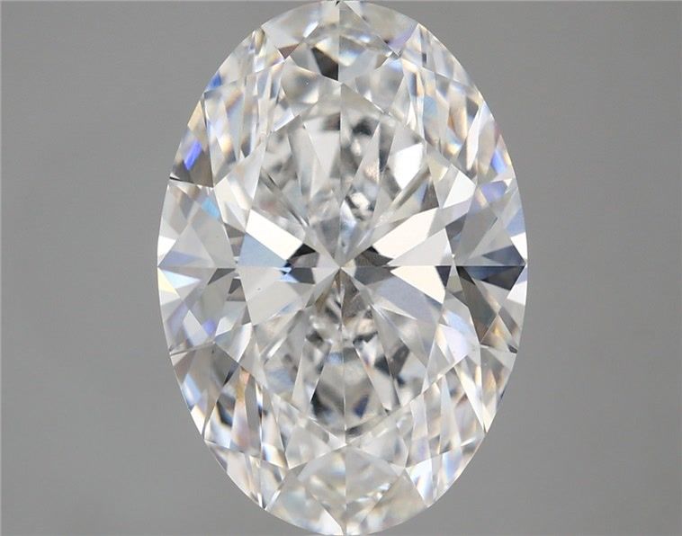 5.59 Carat Oval Shaped, Ideal Cut, E Color, VS1 Clarity, IGI Certified Lab Grown Diamond