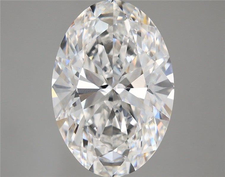 5.80 Carat Oval Shaped, Ideal Cut, E Color, VS1 Clarity, IGI Certified Lab Grown Diamond