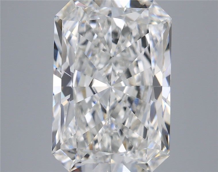 8.45 Carat Radiant Shaped, Ideal Cut, F Color, VVS2 Clarity, IGI Certified Lab Grown Diamond