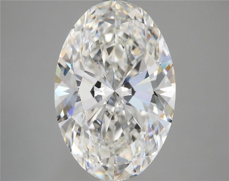 5.55 Carat Oval Shaped, Ideal Cut, F Color, VS1 Clarity, IGI Certified Lab Grown Diamond