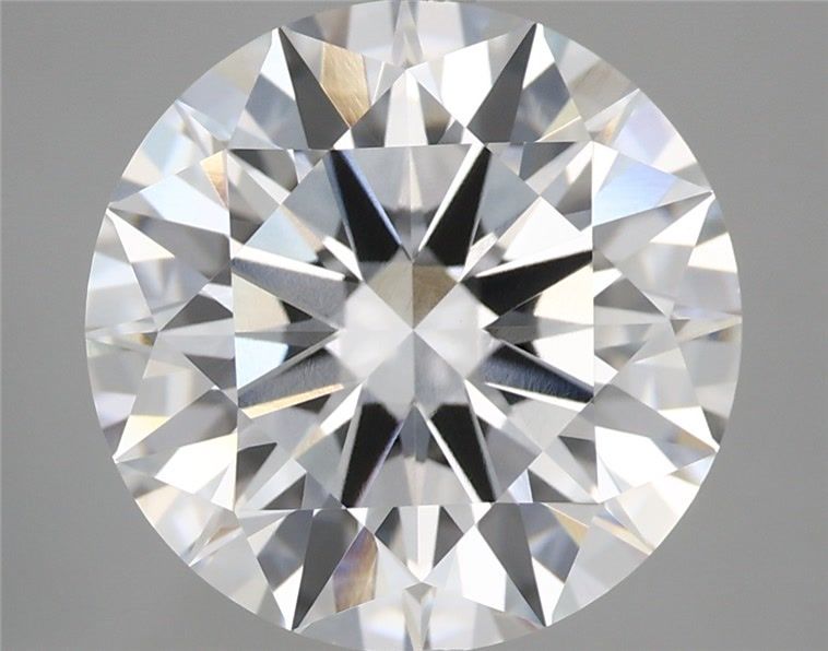 5.59 Carat Round Shaped, Ideal Cut, E Color, VVS2 Clarity, IGI Certified Lab Grown Diamond