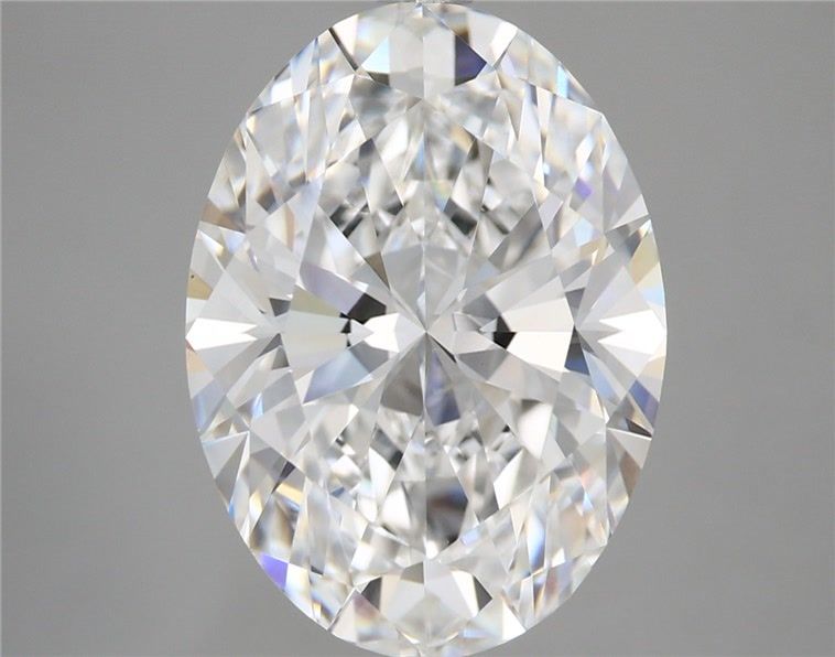 5.59 Carat Oval Shaped, Ideal Cut, E Color, VS1 Clarity, IGI Certified Lab Grown Diamond