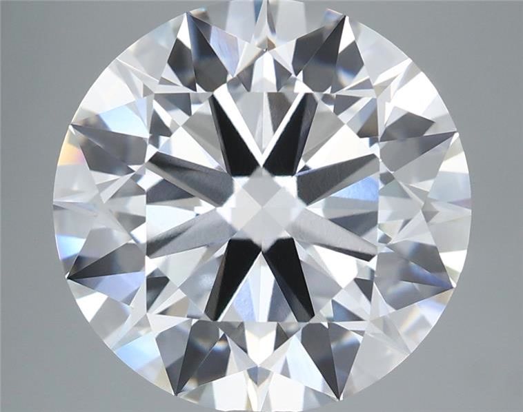 6.06 Carat Round Shaped, Ideal Cut, F Color, VVS1 Clarity, IGI Certified Lab Grown Diamond