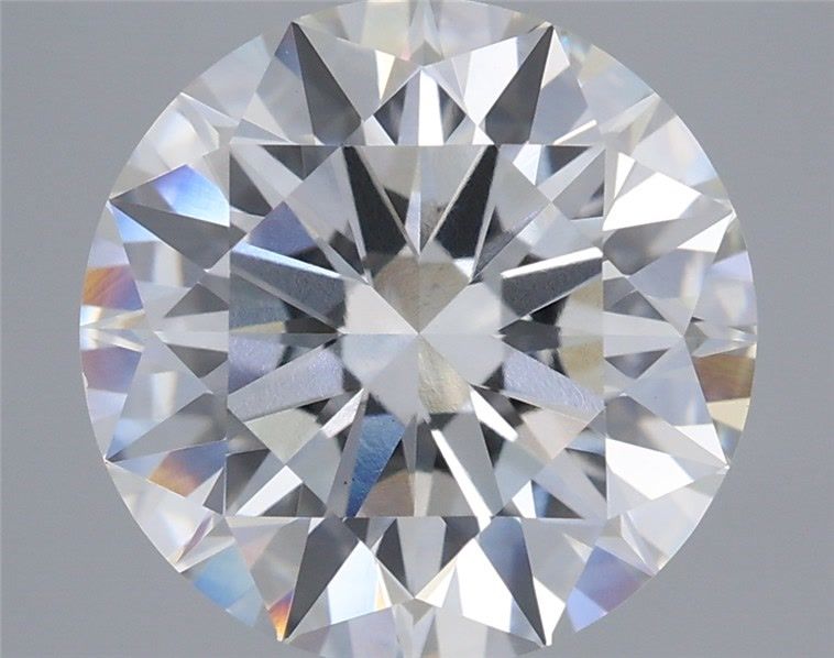 5.45 Carat Round Shaped, Ideal Cut, F Color, VS1 Clarity, IGI Certified Lab Grown Diamond