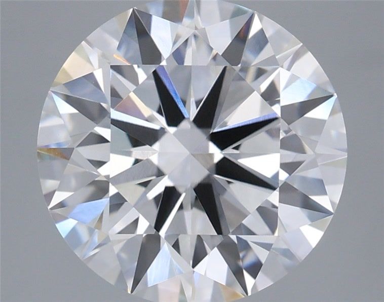 5.02 Carat Round Shaped, Ideal Cut, E Color, VVS1 Clarity, IGI Certified Lab Grown Diamond