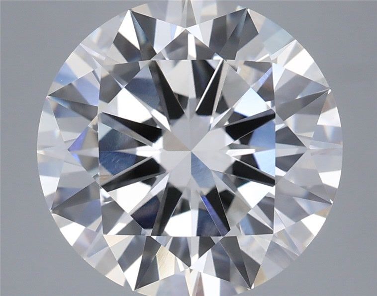 5.80 Carat Round Shaped, Excellent Cut, F Color, VVS2 Clarity, IGI Certified Lab Grown Diamond