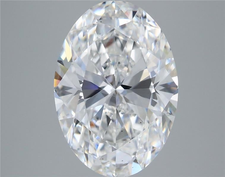 5.52 Carat Oval Shaped, Ideal Cut, E Color, VS1 Clarity, IGI Certified Lab Grown Diamond