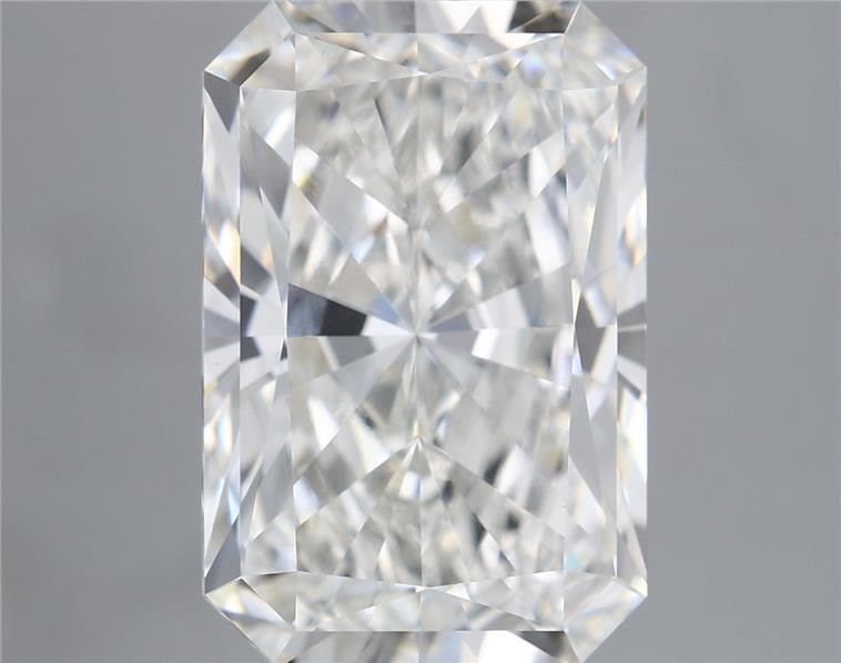 8.26 Carat Radiant Shaped, Ideal Cut, F Color, VVS2 Clarity, IGI Certified Lab Grown Diamond