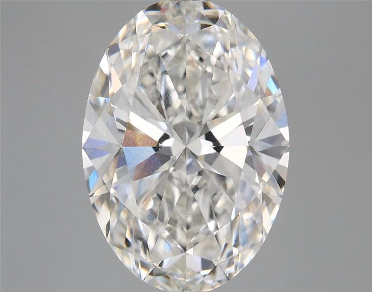 5.56 Carat Oval Shaped, Ideal Cut, F Color, VS1 Clarity, IGI Certified Lab Grown Diamond