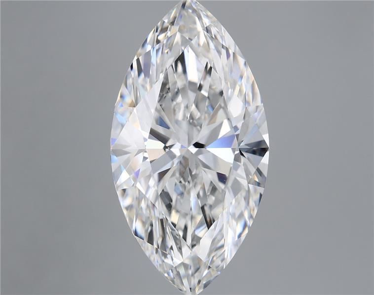 6.50 Carat Marquise Shaped, Ideal Cut, E Color, VS1 Clarity, IGI Certified Lab Grown Diamond