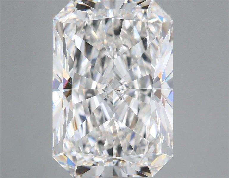 8.30 Carat Radiant Shaped, Ideal Cut, E Color, VVS2 Clarity, IGI Certified Lab Grown Diamond