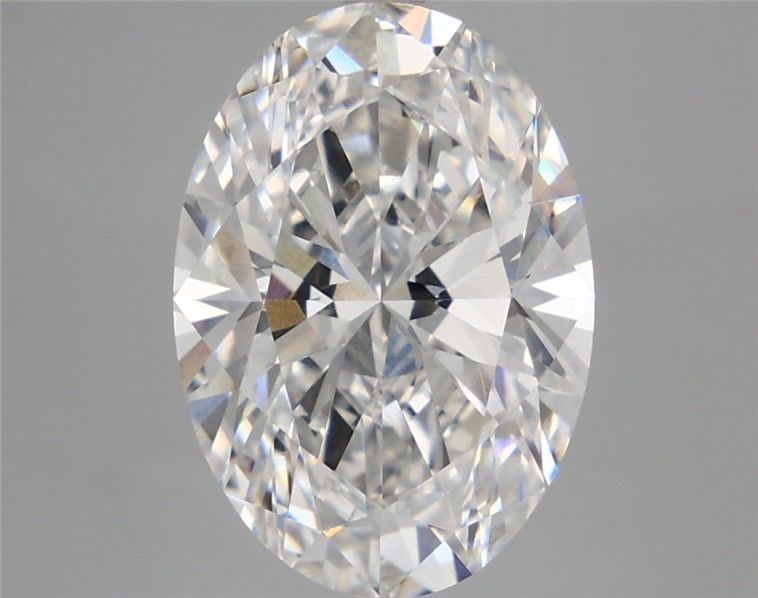 5.59 Carat Oval Shaped, Ideal Cut, F Color, VVS2 Clarity, IGI Certified Lab Grown Diamond