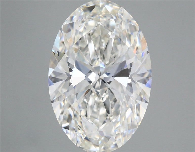 5.55 Carat Oval Shaped, Ideal Cut, F Color, VS1 Clarity, IGI Certified Lab Grown Diamond