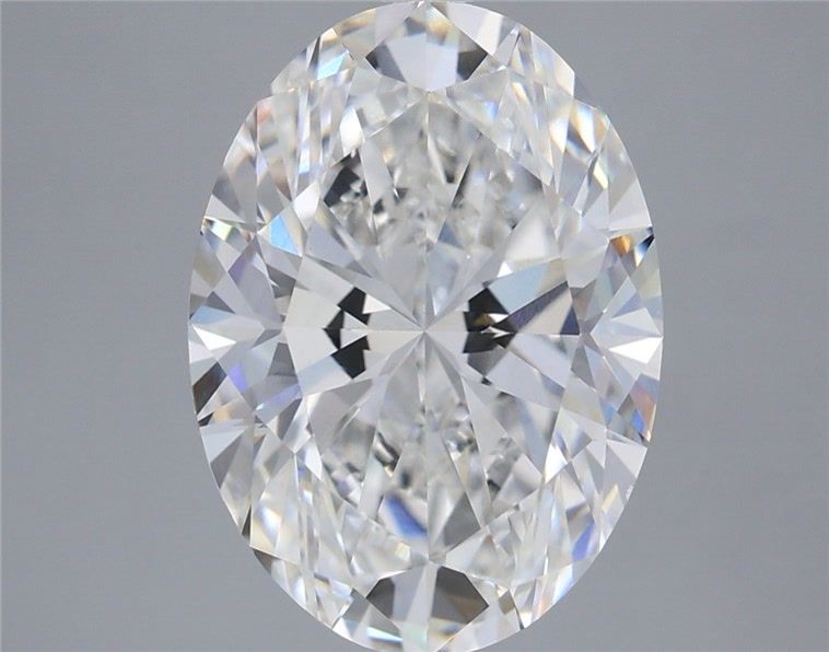 5.53 Carat Oval Shaped, Excellent Cut, E Color, VS1 Clarity, IGI Certified Lab Grown Diamond