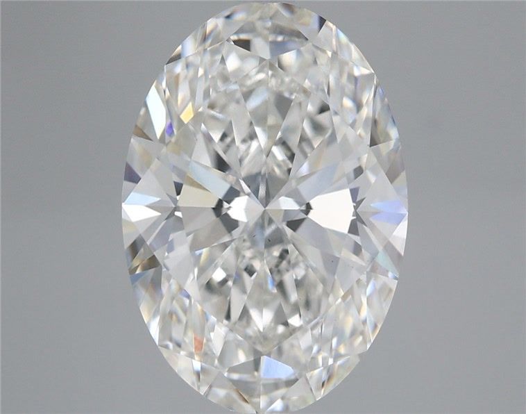 5.51 Carat Oval Shaped, Ideal Cut, F Color, VS2 Clarity, IGI Certified Lab Grown Diamond