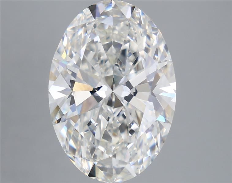 5.57 Carat Oval Shaped, Ideal Cut, F Color, VVS2 Clarity, IGI Certified Lab Grown Diamond